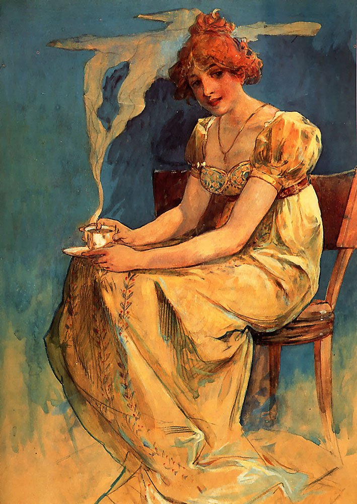 Untitledn af Alphonse Mucha
