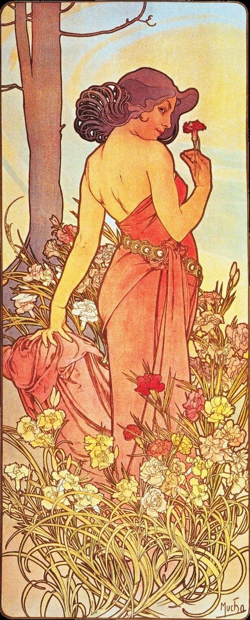 Nellike af Alphonse Mucha