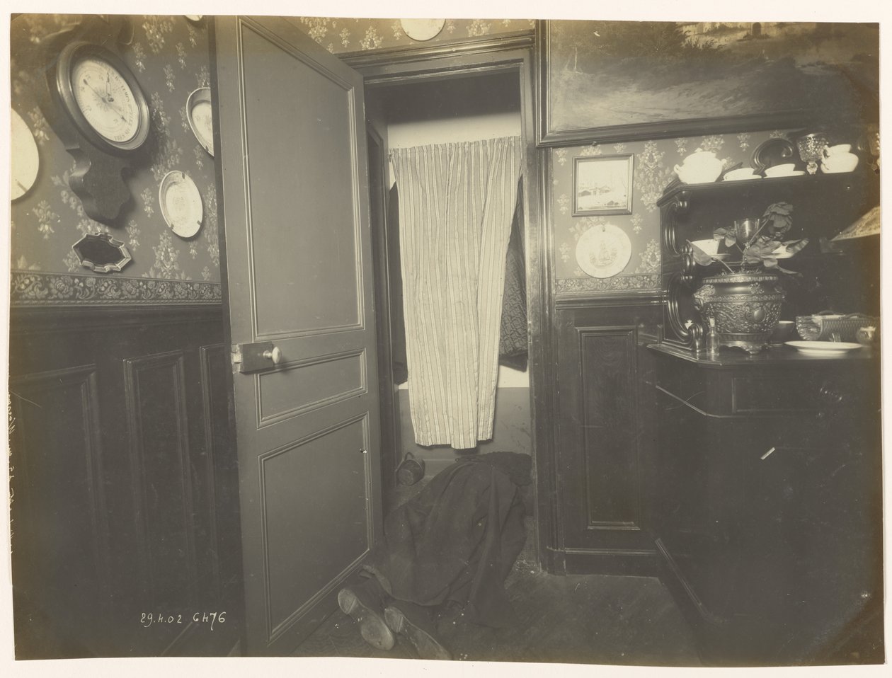 Opdagelse af kroppen af Alphonse Bertillon