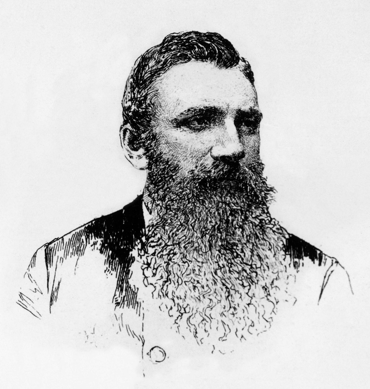 Auguste Rodin (1840-1917), fransk billedhugger af Alphonse Lalauze