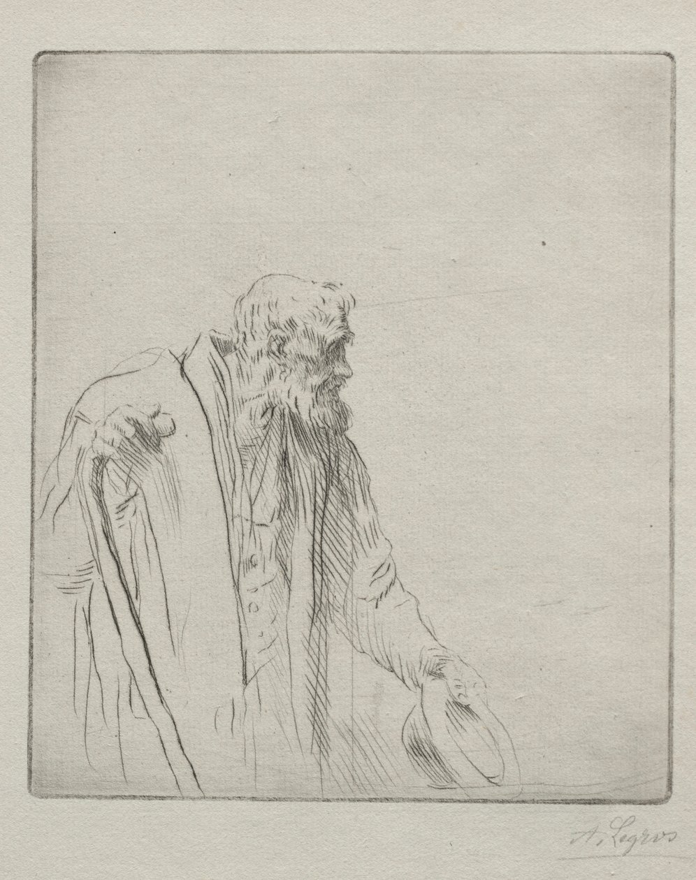 En tigger. af Alphonse Legros