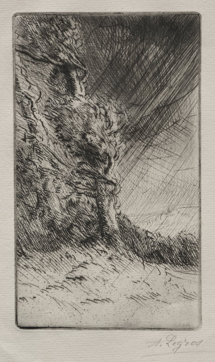 Et vindstød af Alphonse Legros