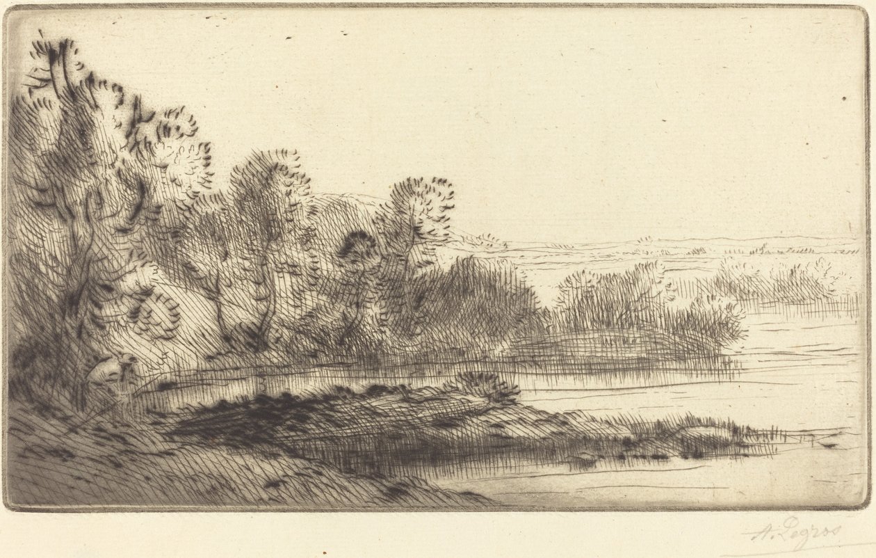 Langs Terne af Alphonse Legros