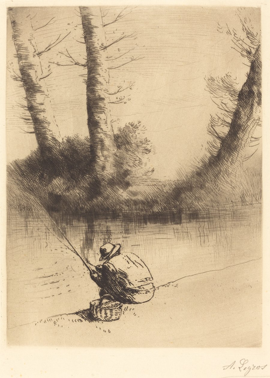 Angler (Angler) af Alphonse Legros