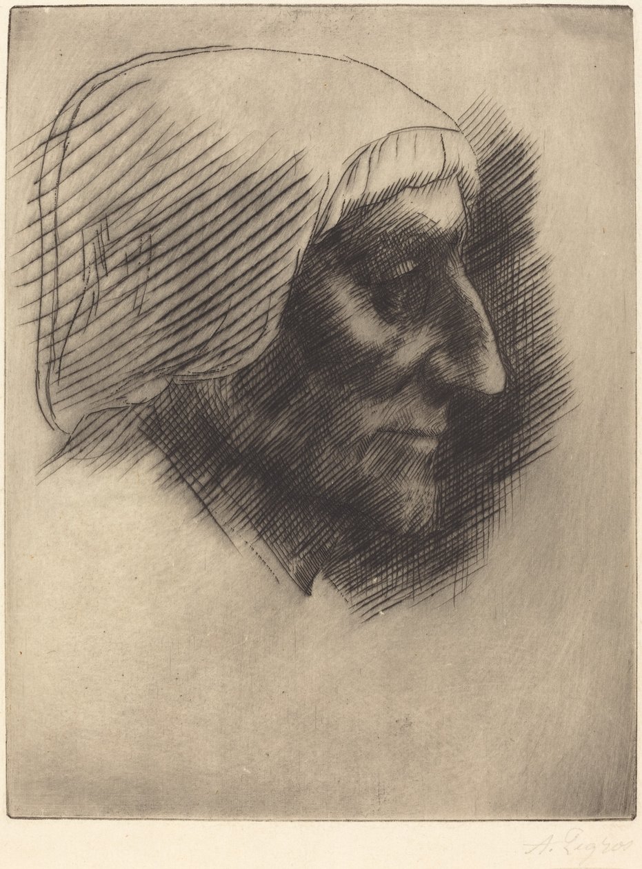 Antikvitetsforhandler B.... af Alphonse Legros
