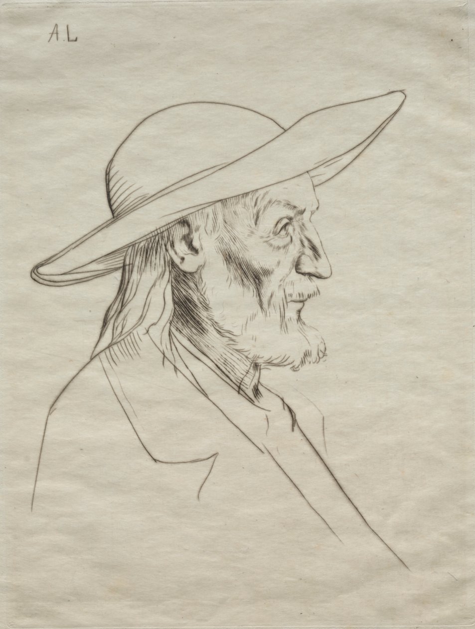 Bretonsk bonde af Alphonse Legros