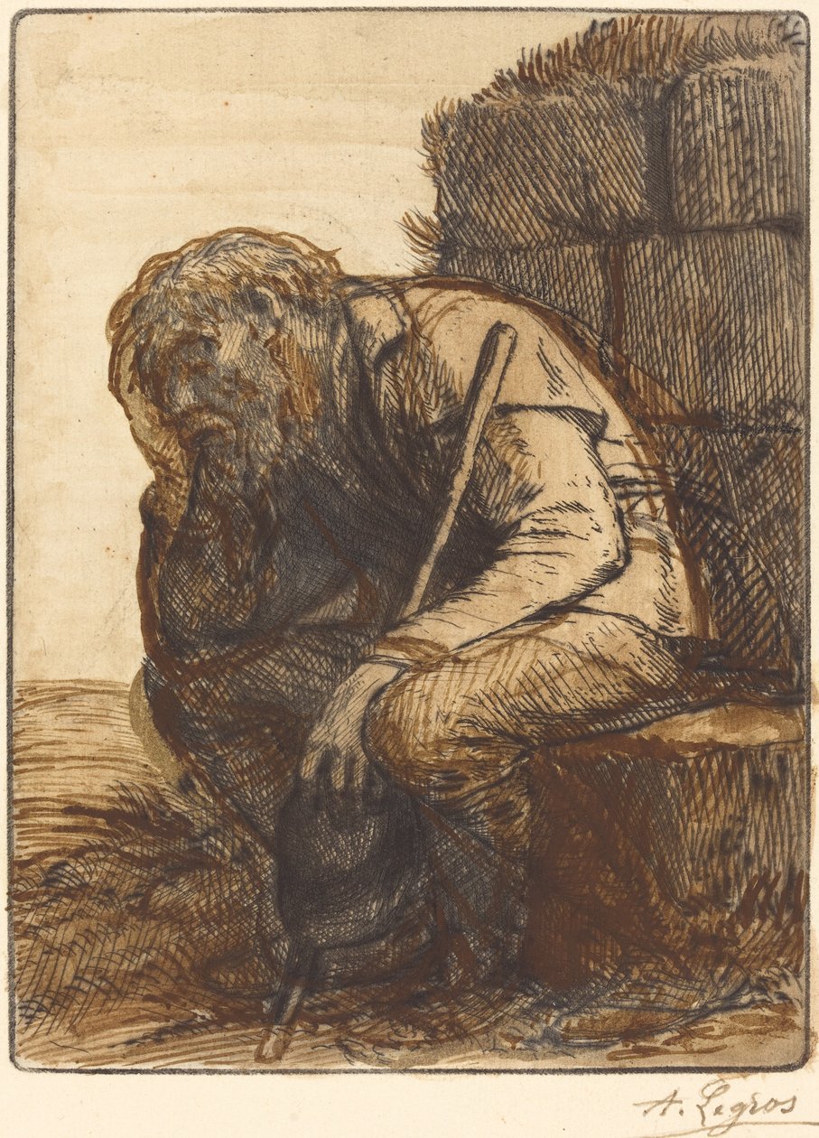 Desperate Man Desperate ham. af Alphonse Legros