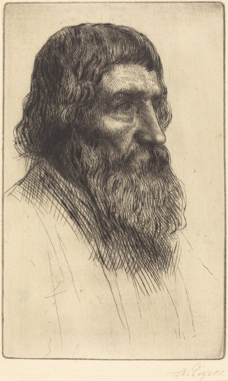 engelsk bonde af Alphonse Legros