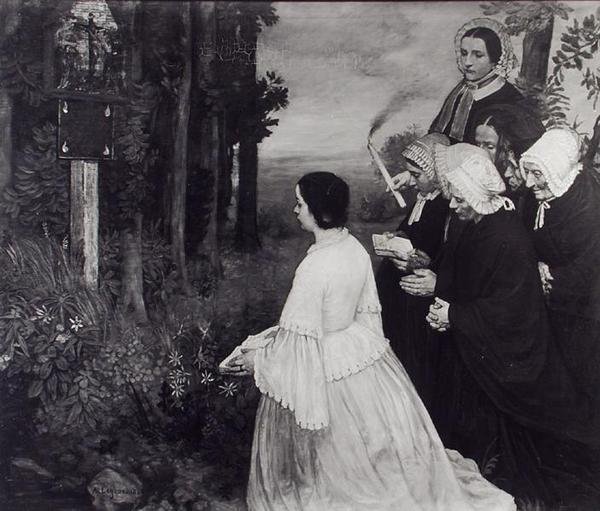 Ex Voto, 1860 af Alphonse Legros