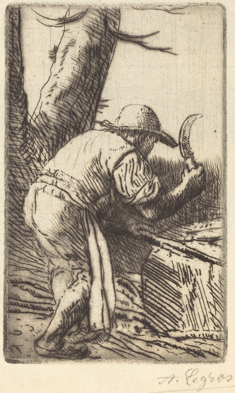 Fagot-cutter (Fugot-skæreren) af Alphonse Legros