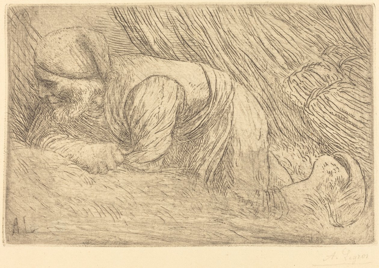 Fagot-samler af Alphonse Legros