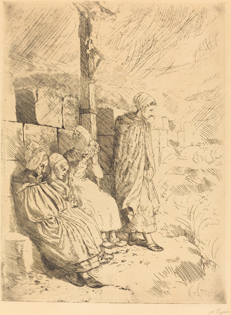 Fiskerkoner af Alphonse Legros