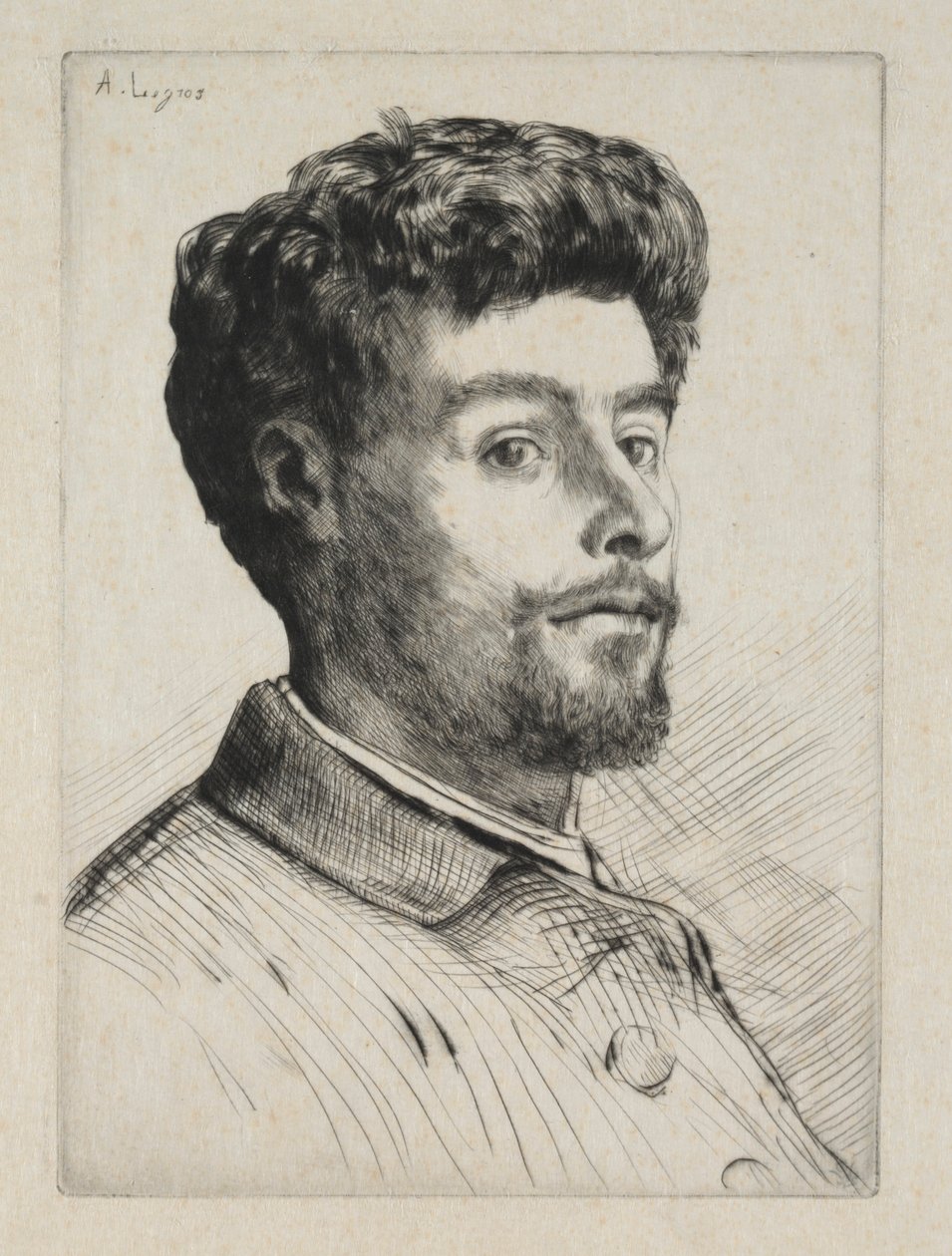 Frederic Regamey. af Alphonse Legros