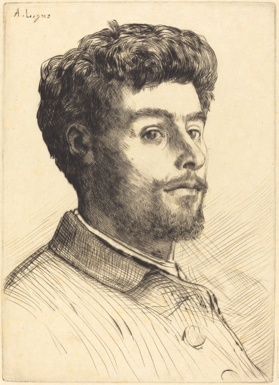 Frederic Regamey af Alphonse Legros