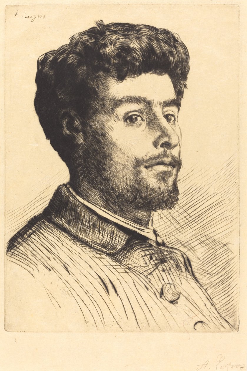 Frederic Regamey af Alphonse Legros