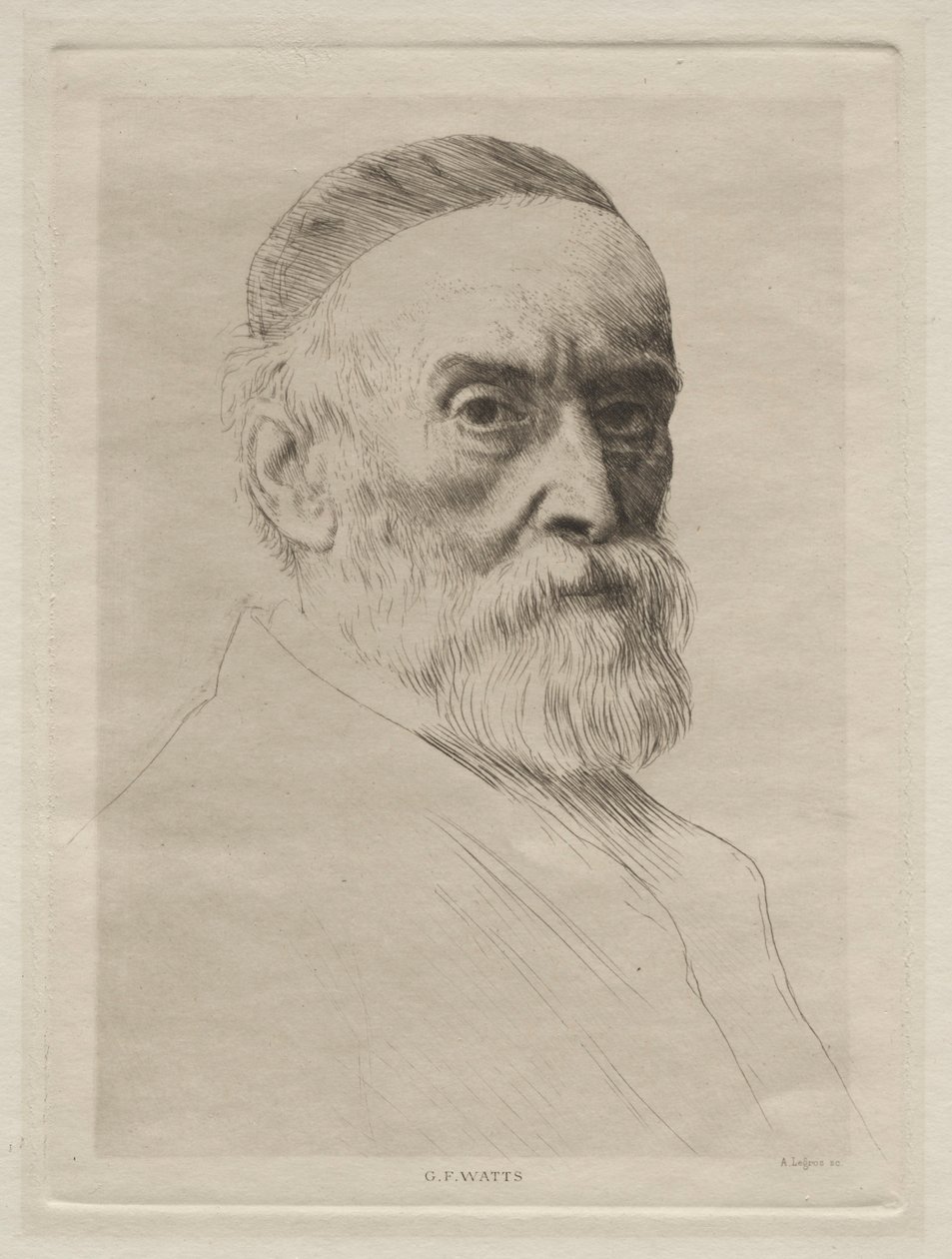 G. F. Watts. af Alphonse Legros