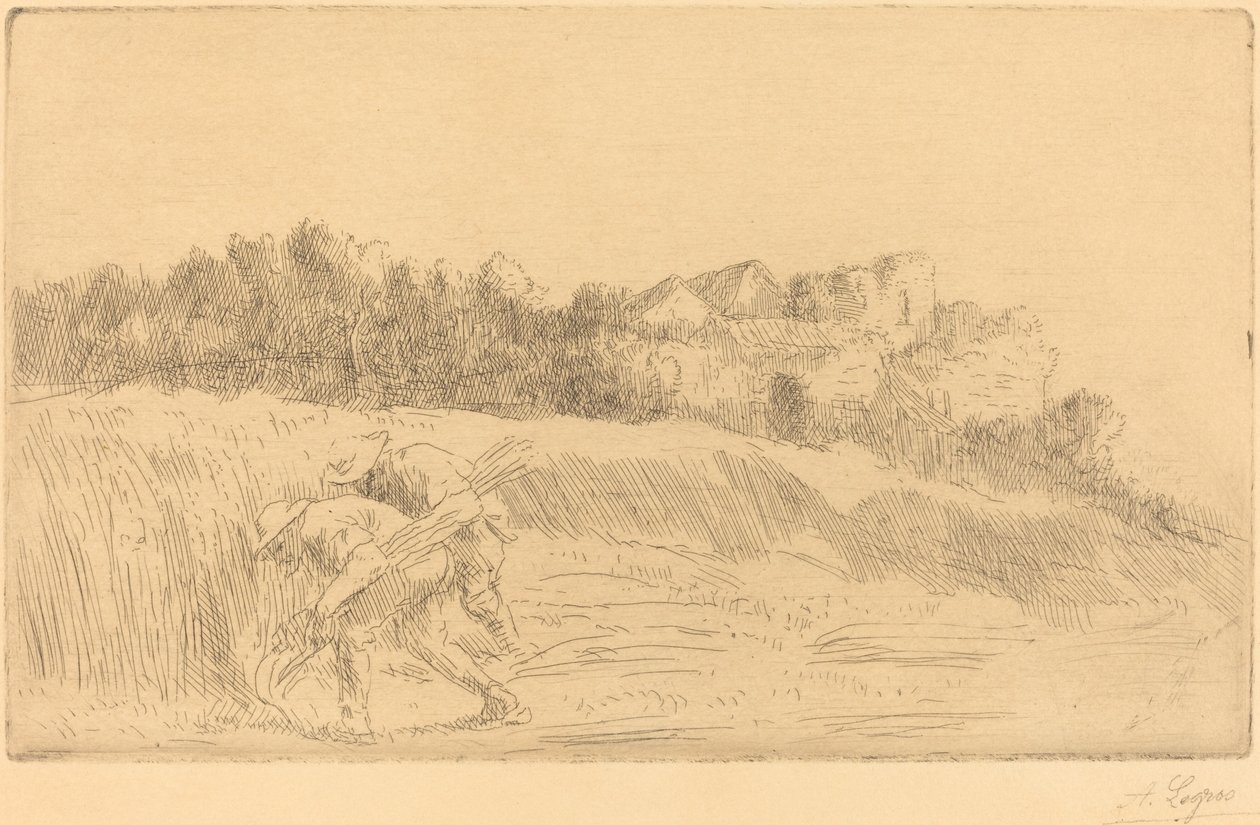 Høstmaskiner af Alphonse Legros