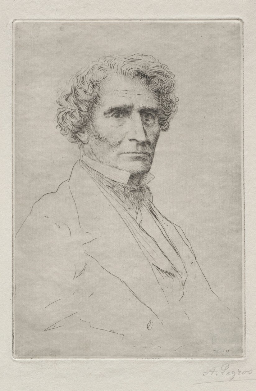 Hector Berlioz. af Alphonse Legros