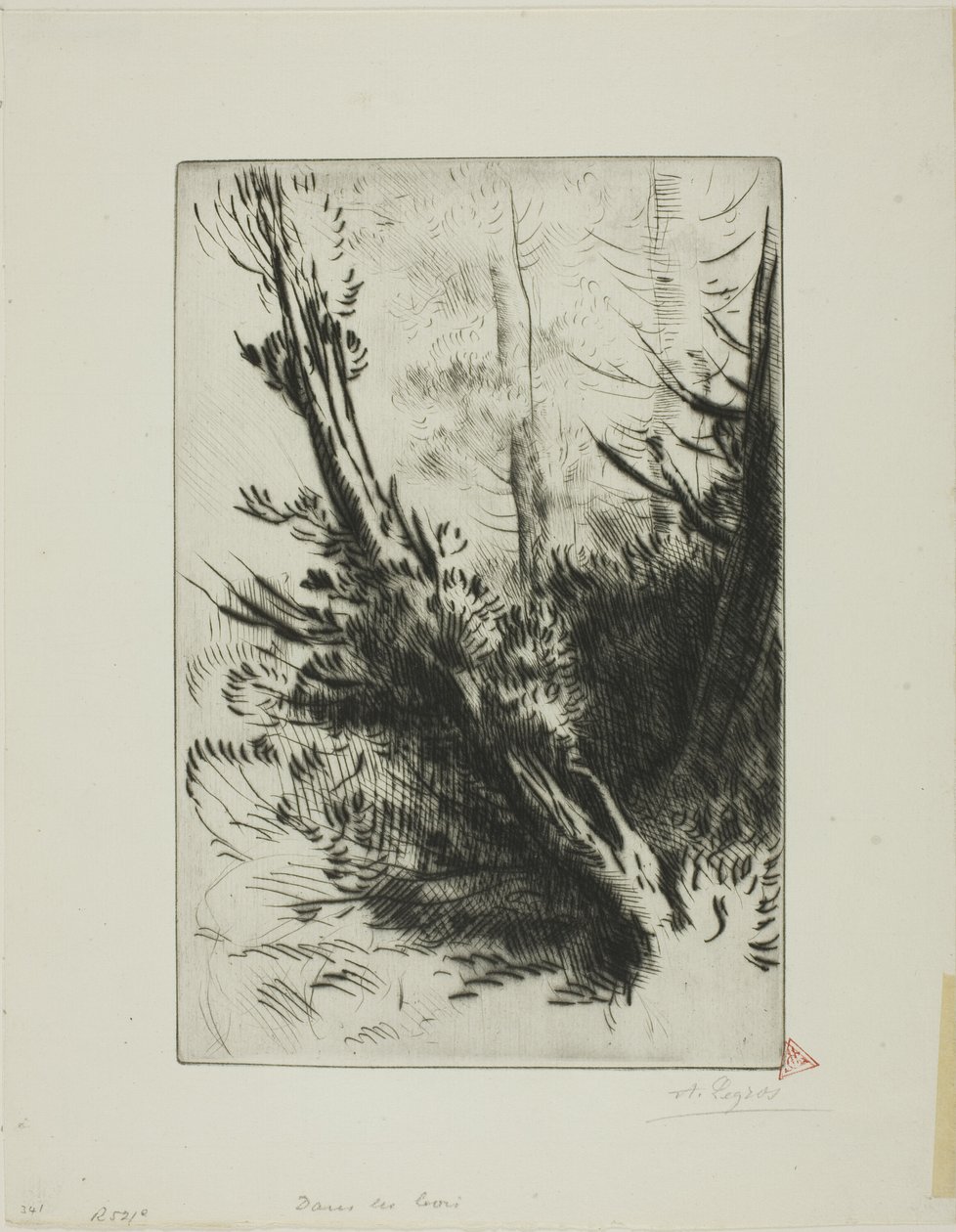 I en Skov af Alphonse Legros