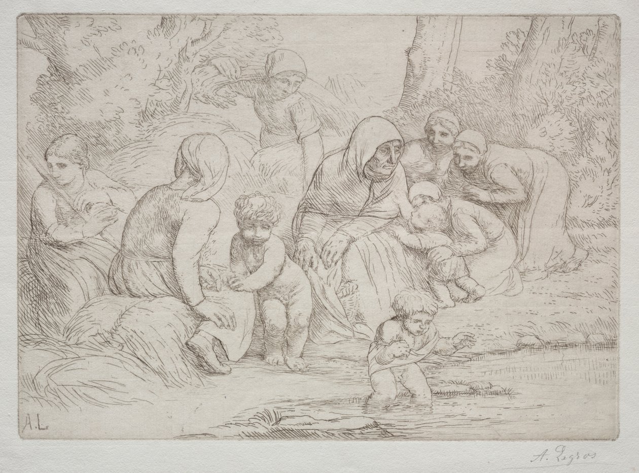 Sommer af Alphonse Legros