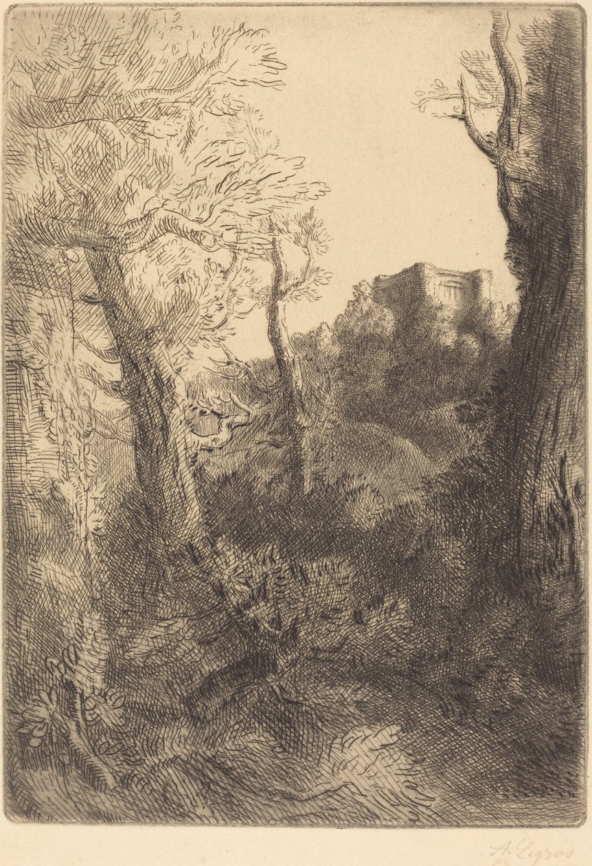 Landskab Landskab. af Alphonse Legros