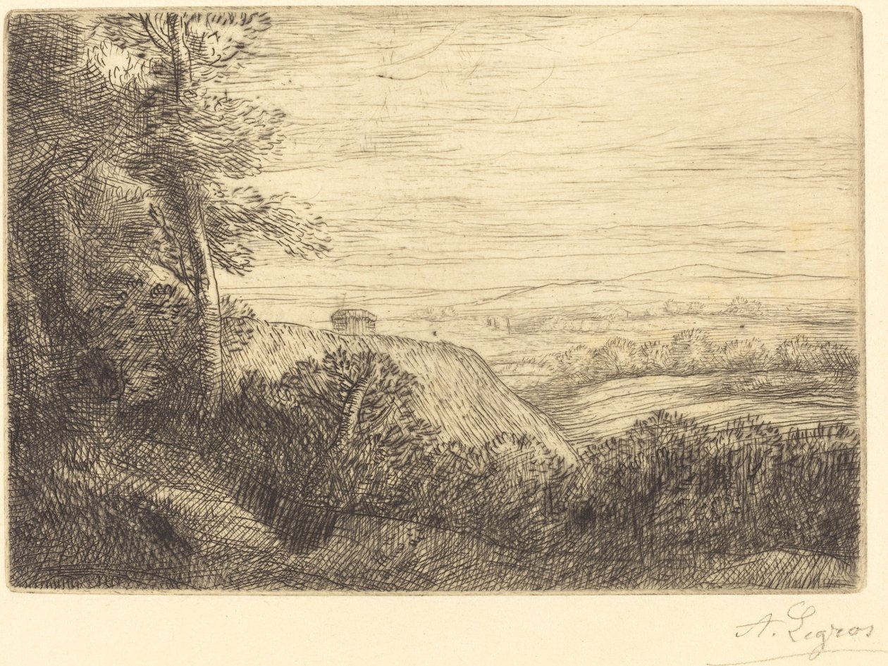 Sidste stråler af Alphonse Legros