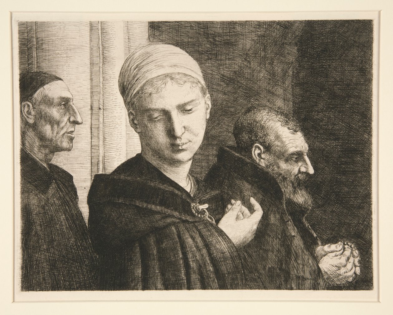 Dåb (Dåben) af Alphonse Legros