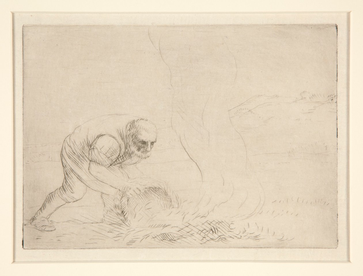 Brænderen af af Alphonse Legros