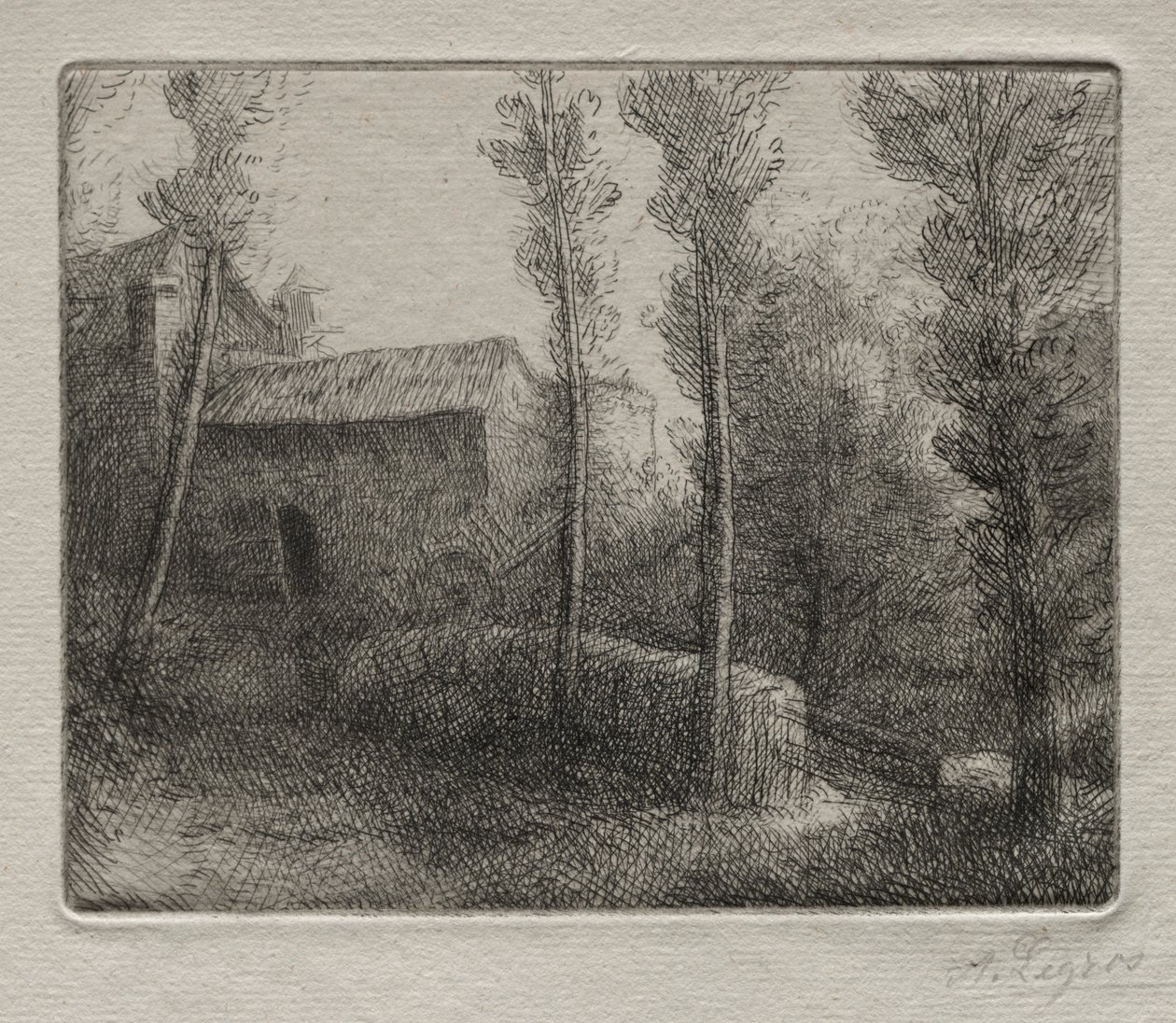 Møllebroen af Alphonse Legros