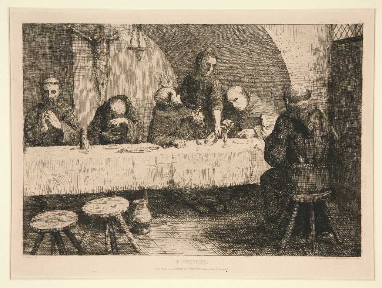 Le Refectoire (Refektoriet) af Alphonse Legros