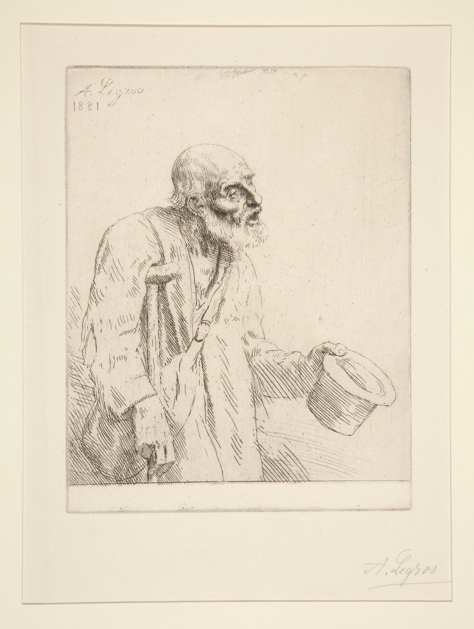 Tiggeren (tiggeren) af Alphonse Legros