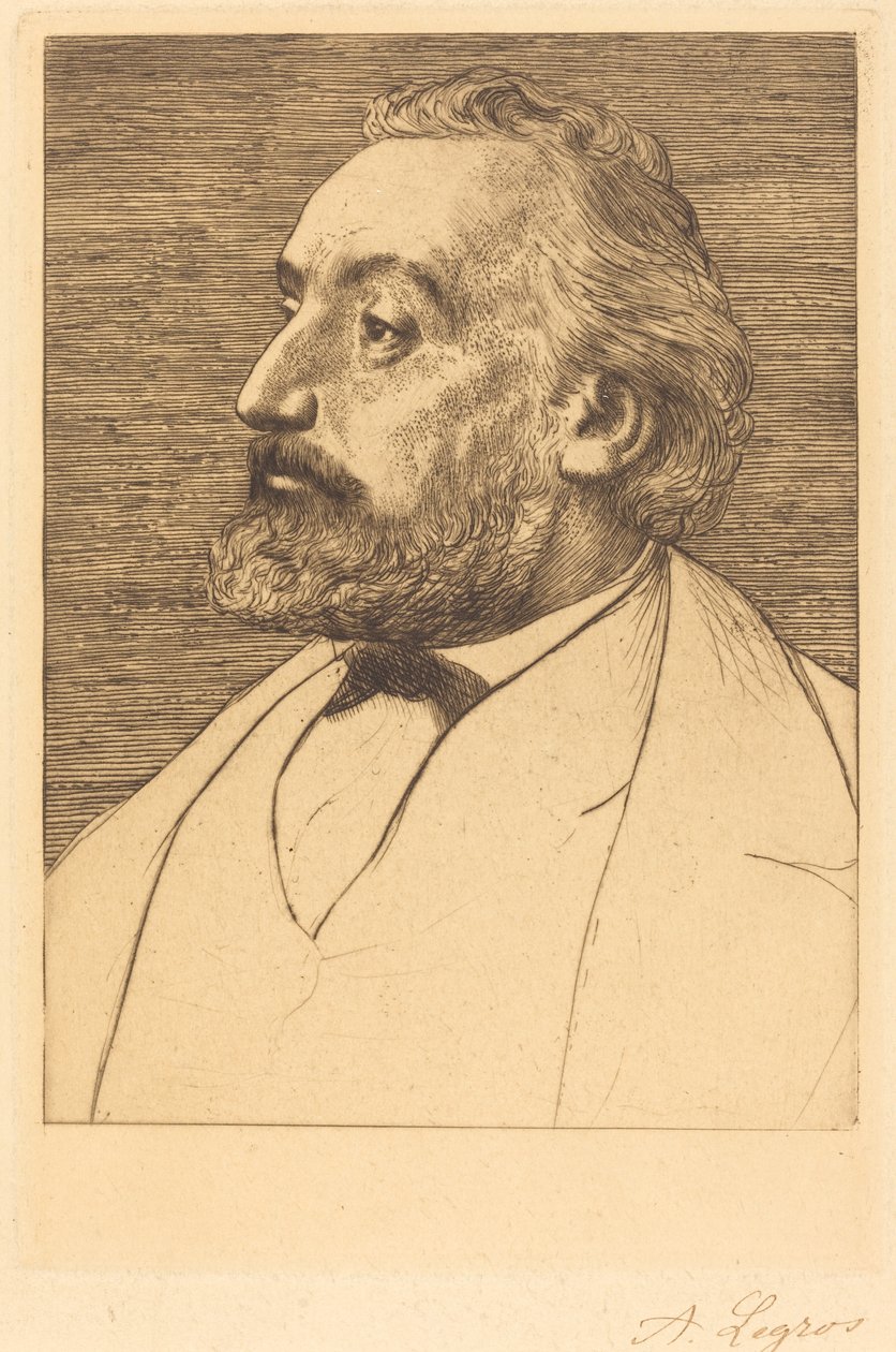 Leon Gambetta, 2. tallerken af Alphonse Legros