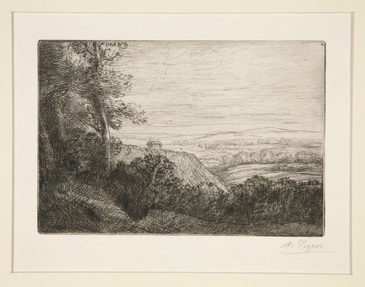 De sidste stråler (Last Rays) af Alphonse Legros