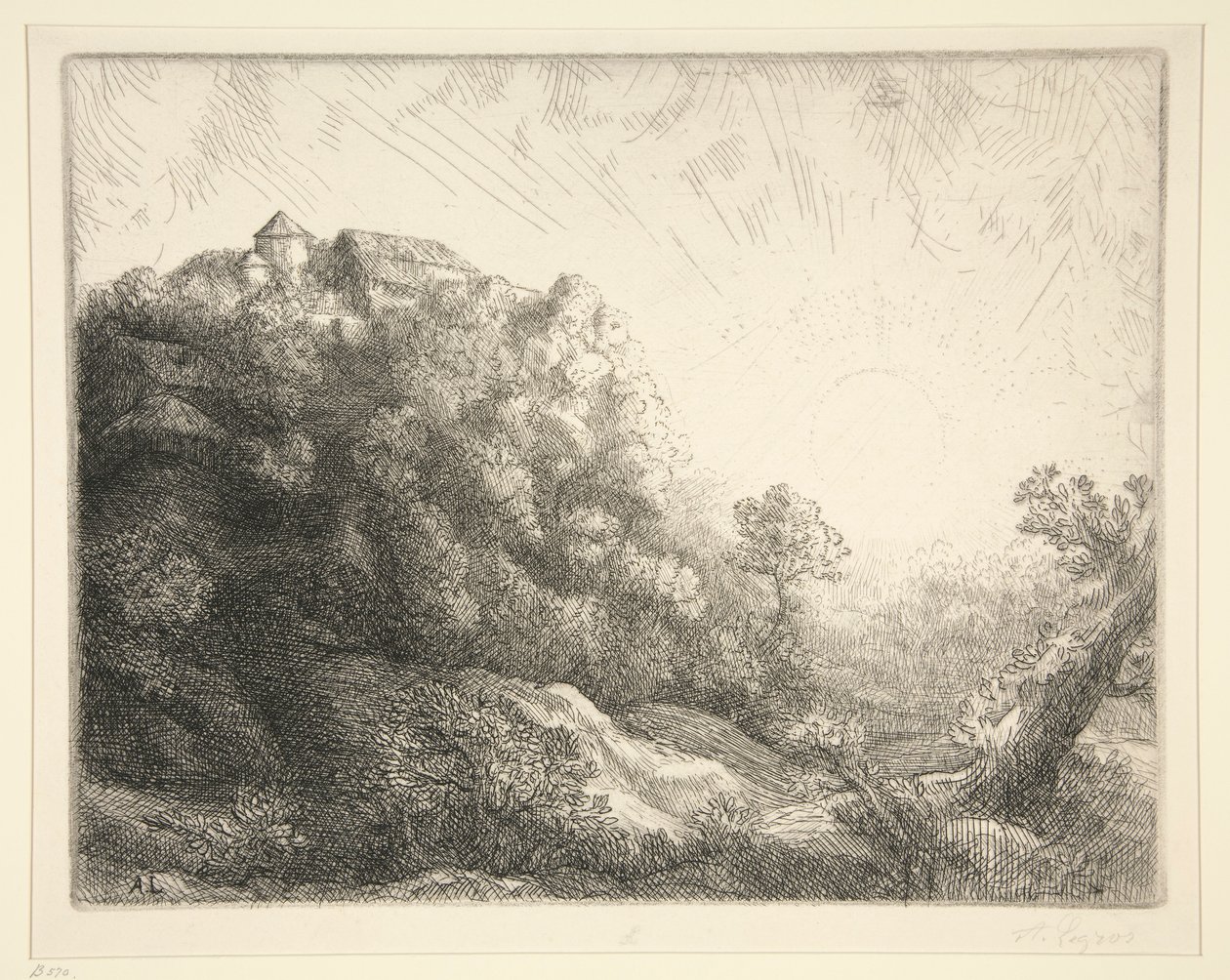 Solopgang: l af Alphonse Legros