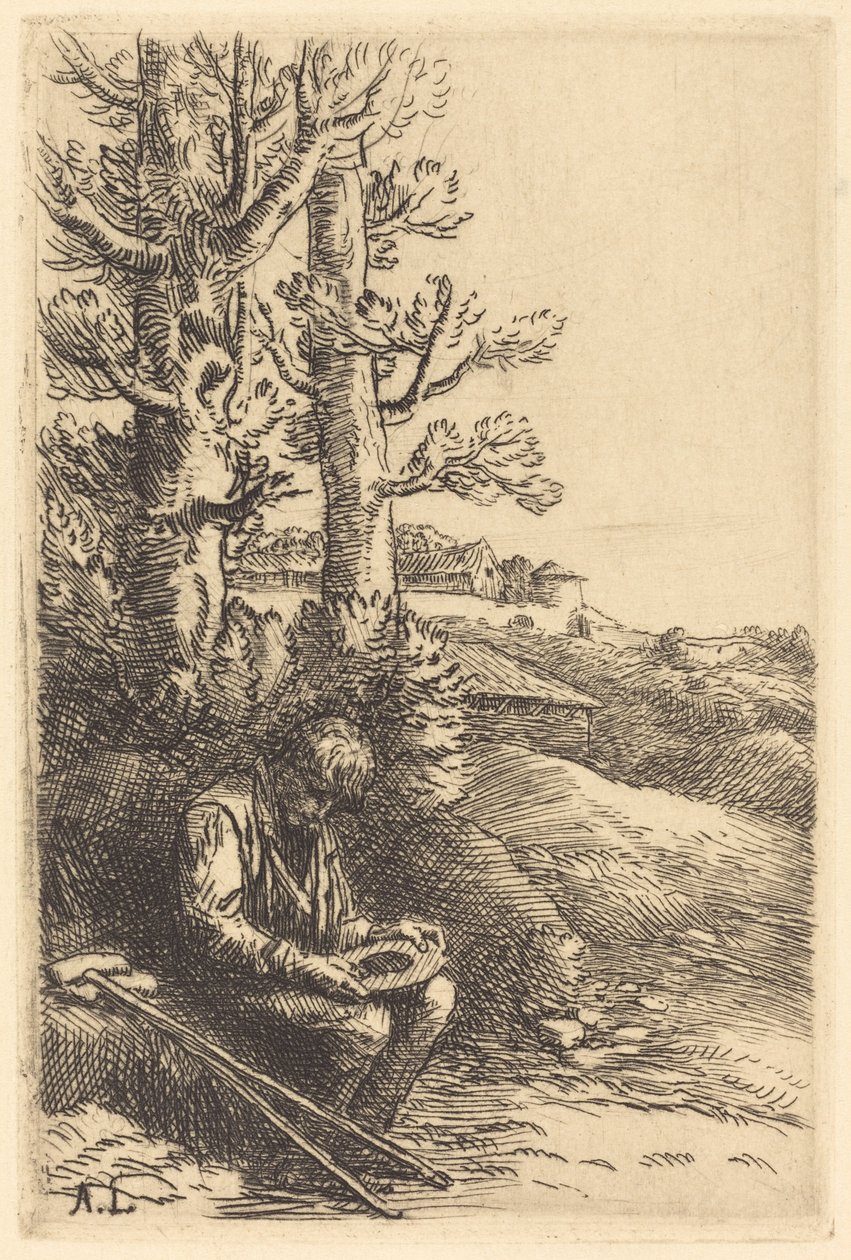 Lille tigger (den lille tigger) af Alphonse Legros