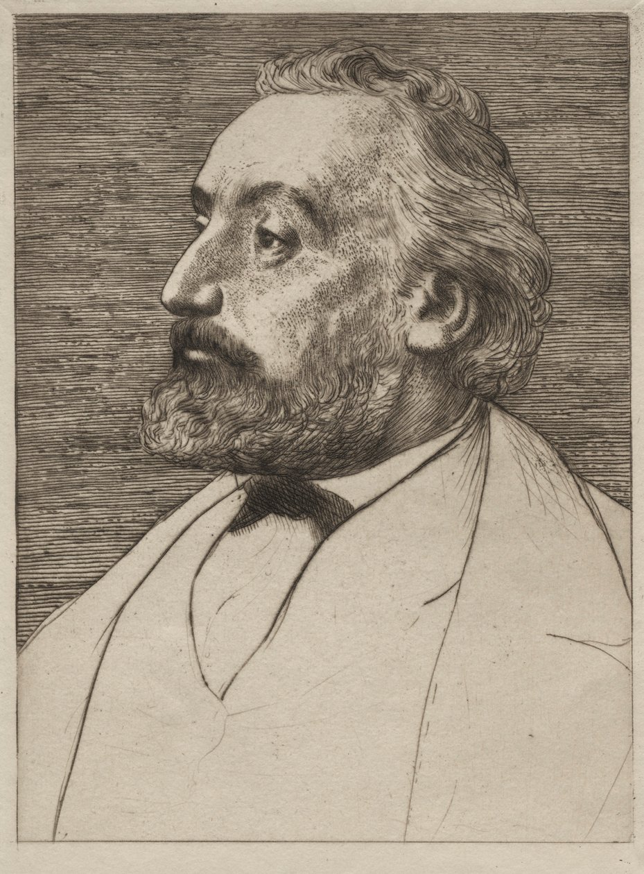 Leon Gambetta. af Alphonse Legros