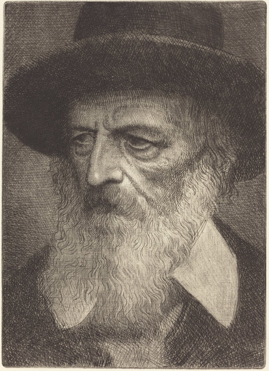 Lord A. Tennyson, 2. plade. af Alphonse Legros