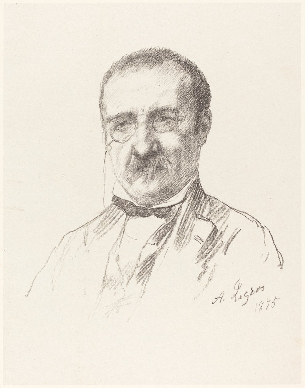 M. Champfleury af Alphonse Legros