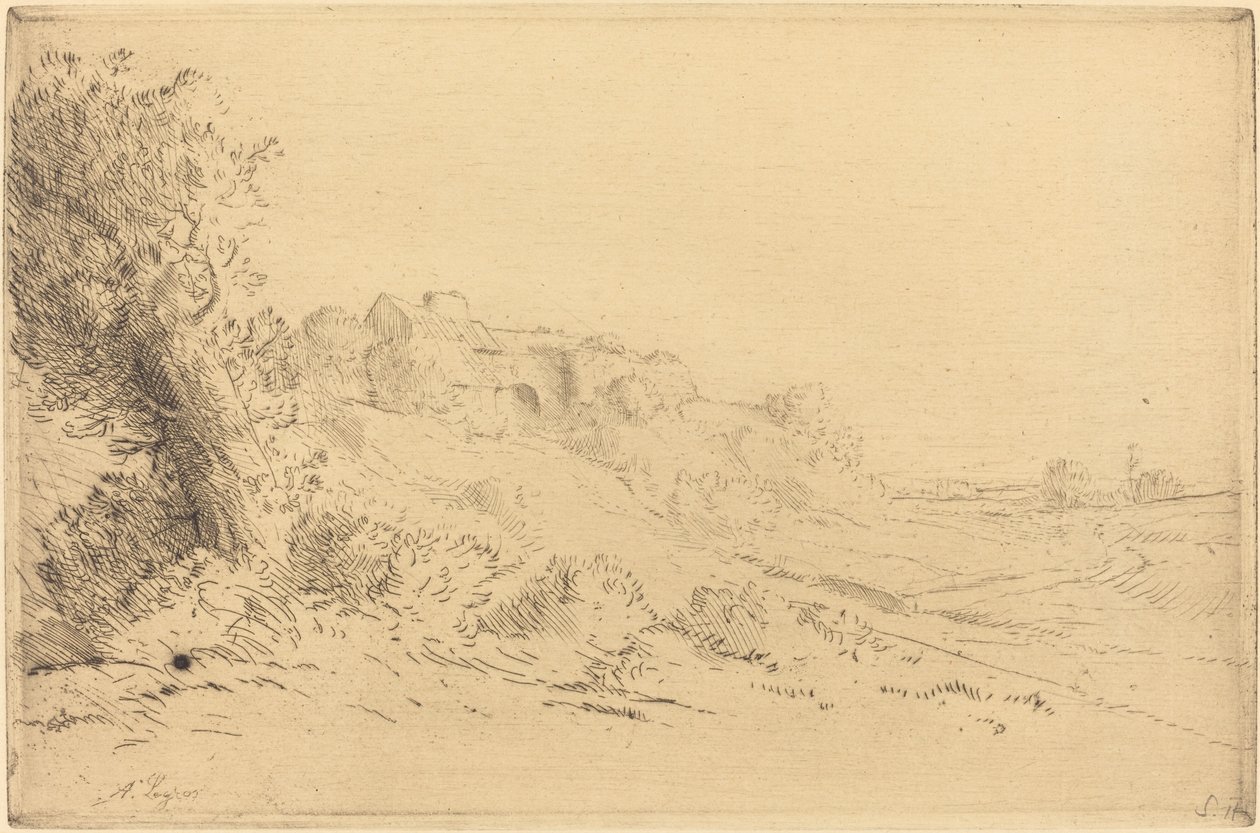 Min gård (Ma ferme) af Alphonse Legros