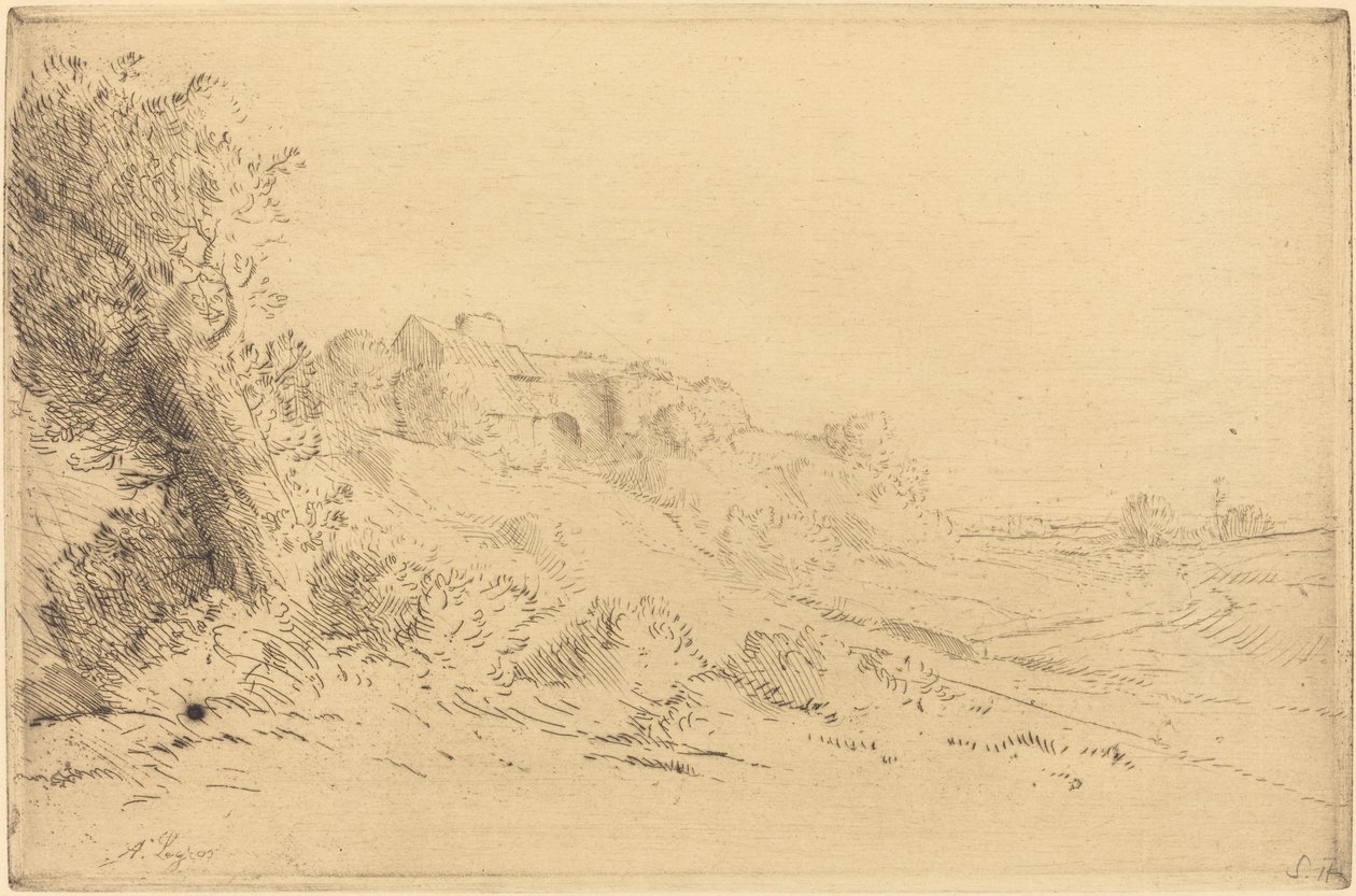 Min Gård Ma ferme. af Alphonse Legros