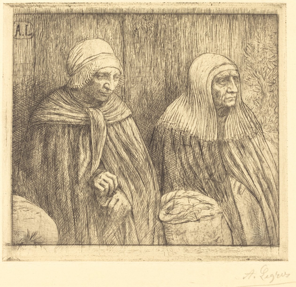 Bonde (bonde) af Alphonse Legros