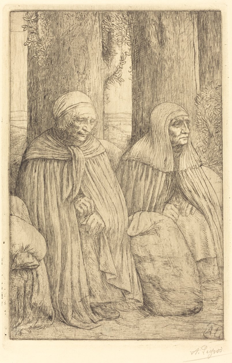 Bonde (bonde) af Alphonse Legros