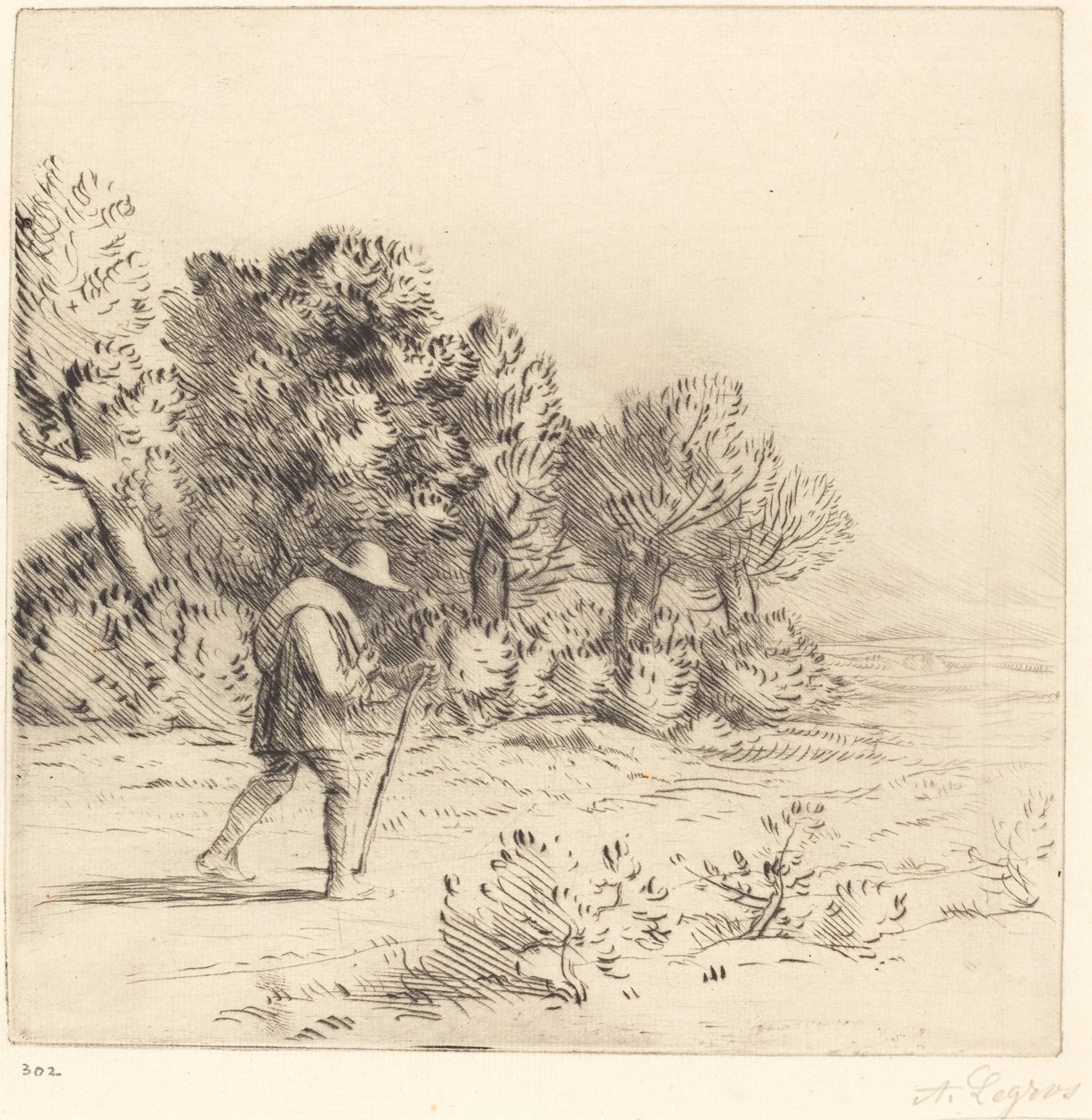 Kræmmer (Kræmmeren) af Alphonse Legros