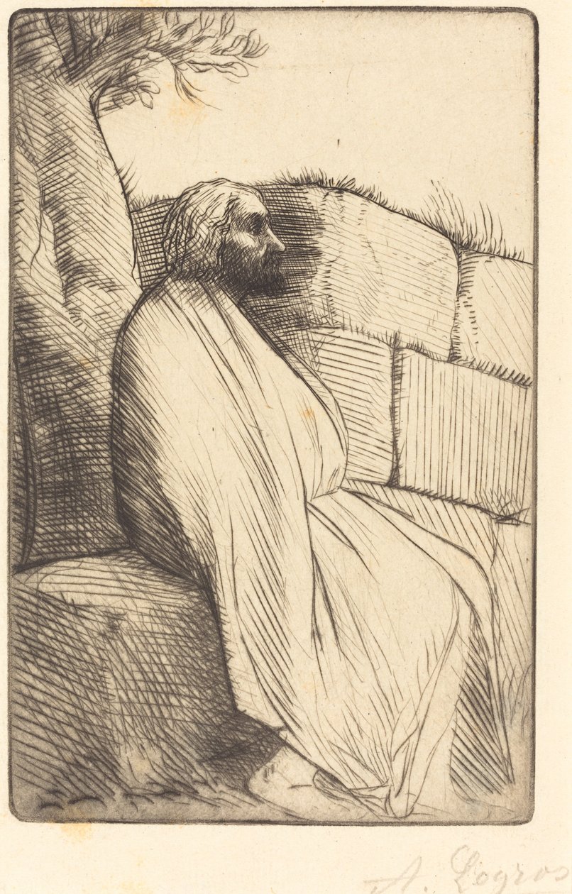 At filosofere (Filosofen) af Alphonse Legros