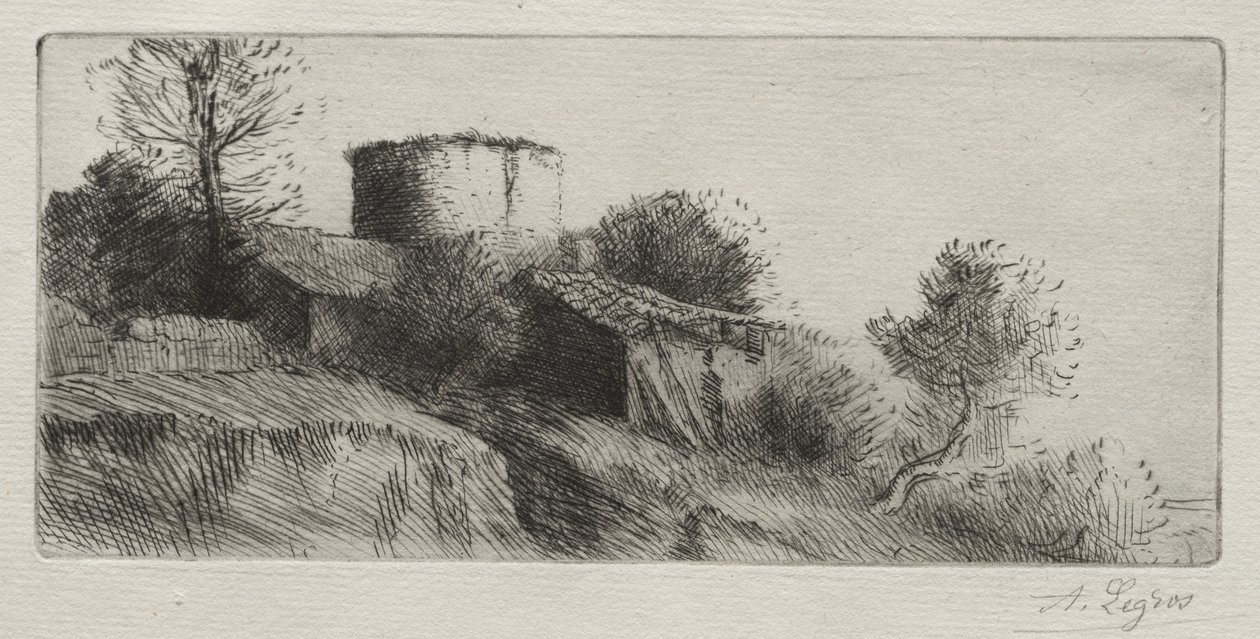 Duetårn. af Alphonse Legros