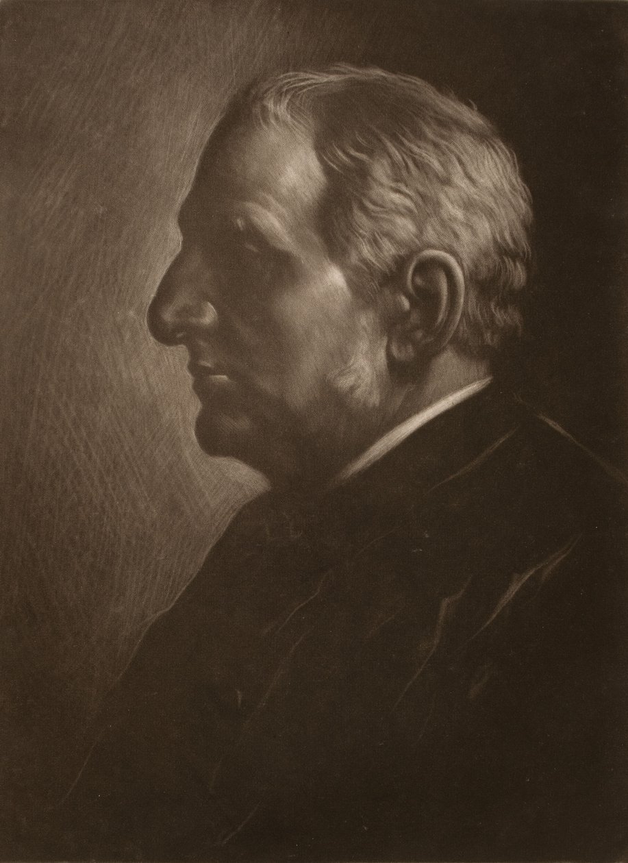 Portræt af Sir Francis Seymour Hayden af Alphonse Legros