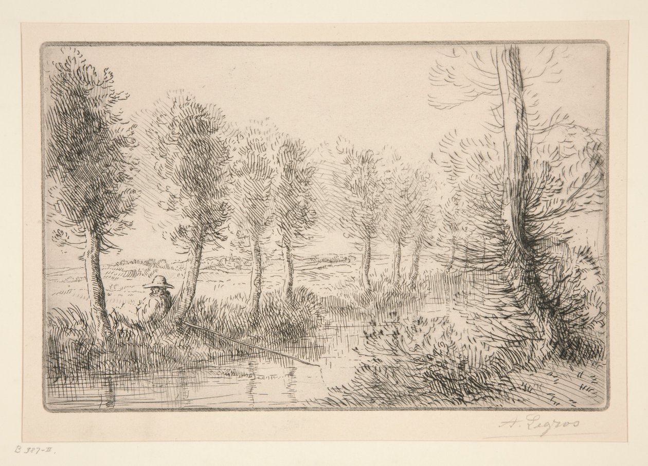 nær møllen af Alphonse Legros