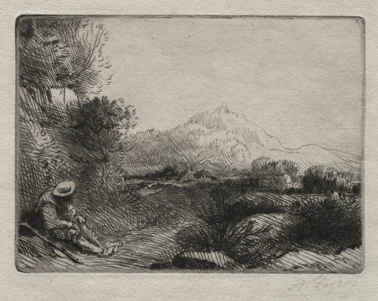 Resten af den rejsende. af Alphonse Legros