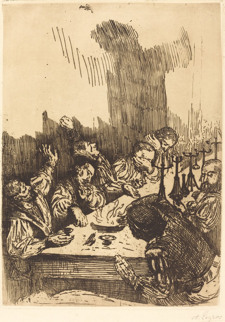 Skygge (ombre) af Alphonse Legros
