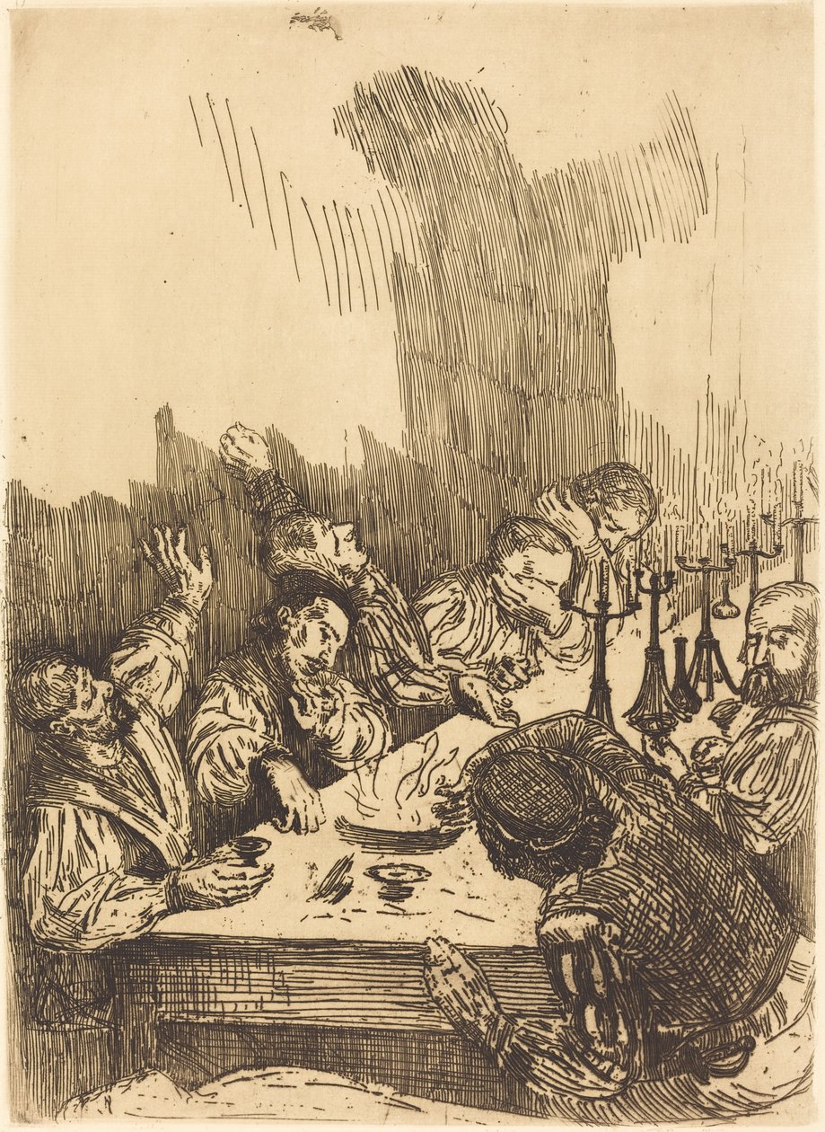Skygge (ombre) af Alphonse Legros
